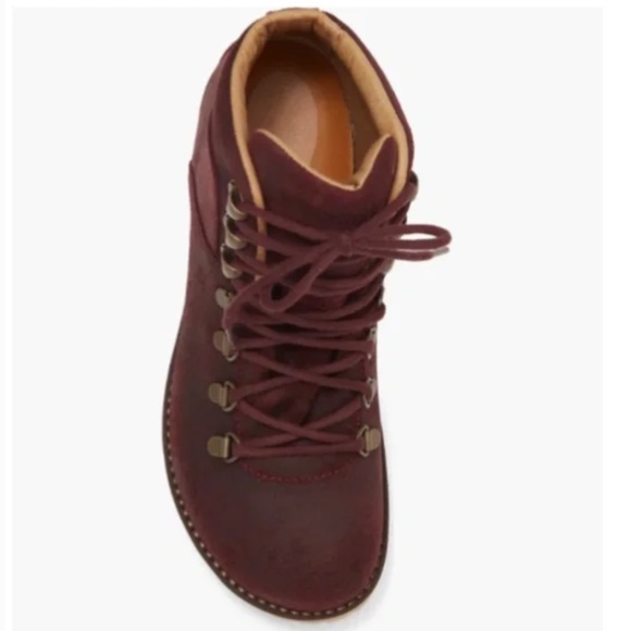 SALE Birkenstock Jackson Ochre Burgundy Red Leather Ankle Boots EU 36 US 5 NEW - Picture 10 of 15